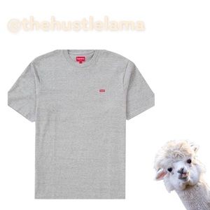 Supreme Small Box Tee Grey